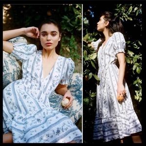 reformation linen dress Veronica